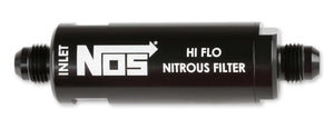 6AN Hi-Flo Nitrous Filter - Black