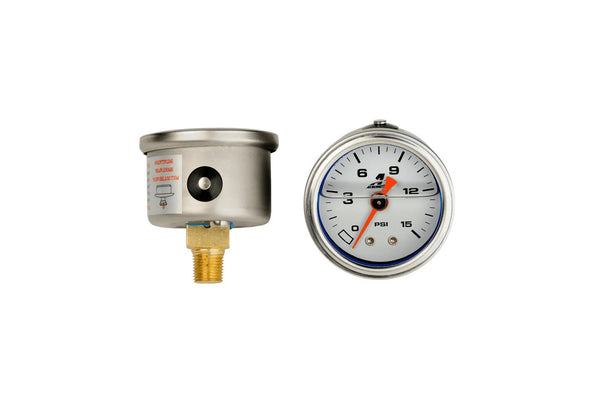Fuel Pressure Gauge - 1.5in 0-15psi