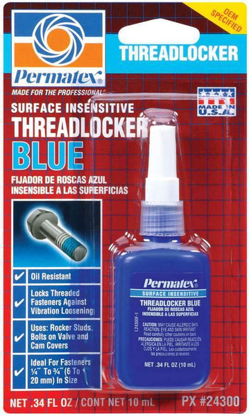 Thread locker, blue