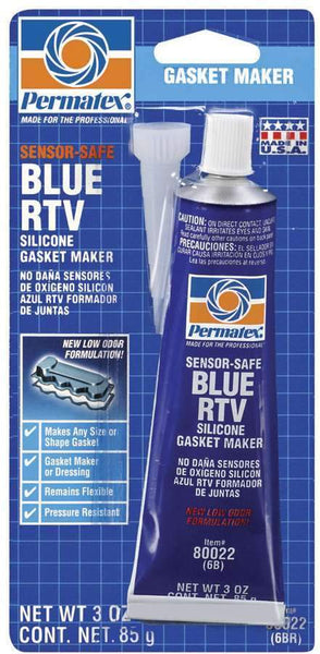 Blue RTV silicone