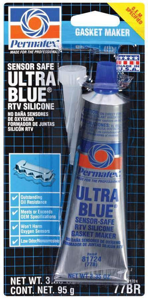 Ultra blue gasket maker