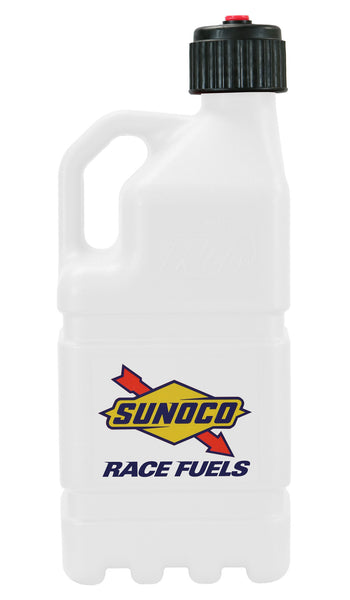 White Sunoco Race Jug GEN 3 Threaded Vent