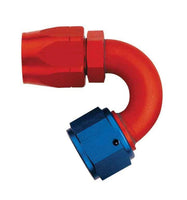 Blue/red hose end fitting