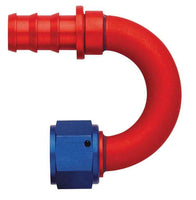 Blue/red hose end fitting