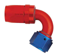 Blue/red hose end fitting