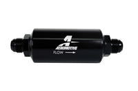 10an Inline Fuel Filter 10 Micron 2in OD Black