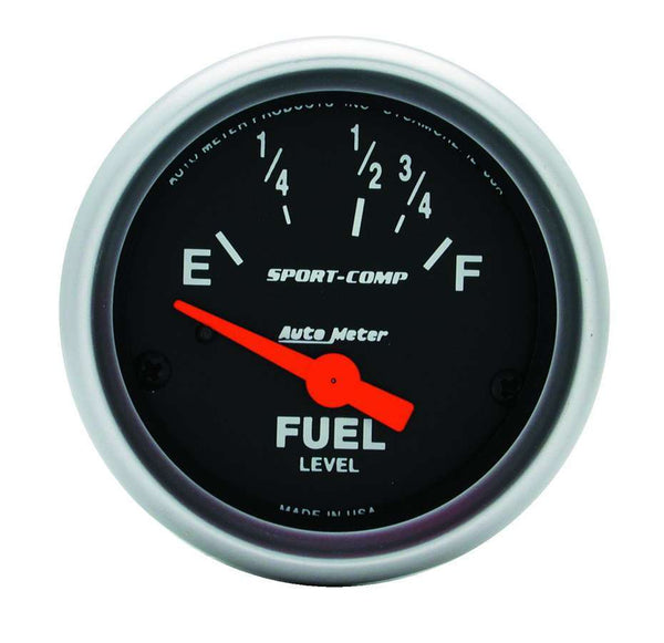 2-1/16in Sport Comp. Fuel Level Gauge