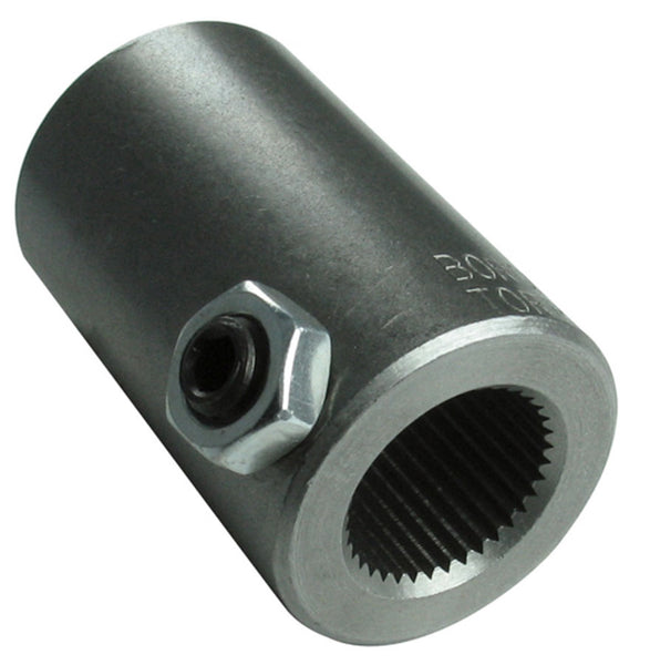 Steering Coupler Steel 9 /16-36 X 3/4 Smooth Bore