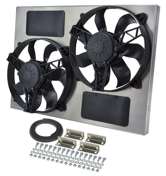 Dual RAD Fan w/Alum Shroud Assembly