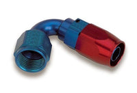 Blue/red hose end fitting