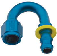 Hose Fitting #10 180 Deg Push Lock