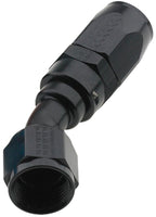 Hose Fitting #12 30 Deg Pro-Flow Black