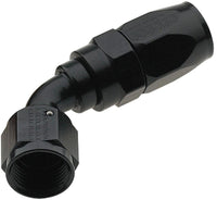 Hose Fitting #8 60 Deg Pro-Flow Black