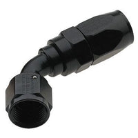 Hose Fitting #16 60 Deg. to #12 Hose Black