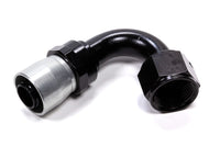 Black crimp hose fitting