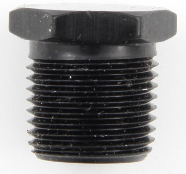 1/8 MPT Hex Pipe Plug Black