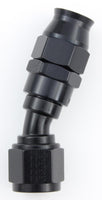 Hose Fitting #8 30 Deg PTFE Black