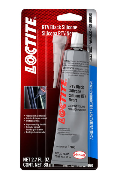 RTV Black Silicone Adhesive 80ml/2.7oz