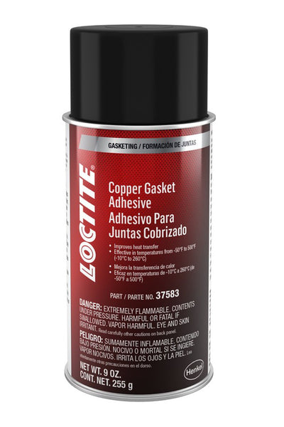 Copper Gasket Adhesive Aerosol 9oz