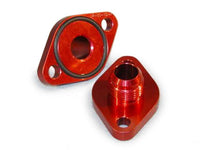 BBC #12 Water Pump Port Adapters - Red (2pk)