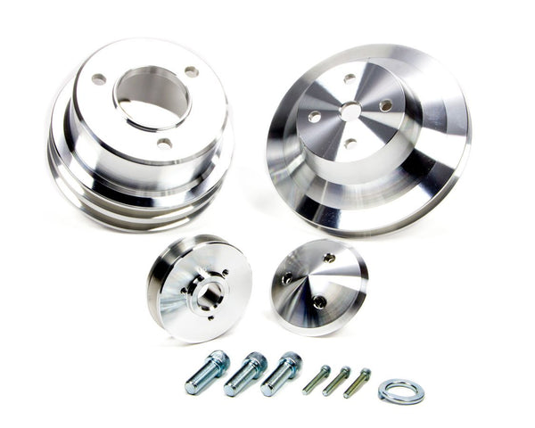 Bb Chevy 3 Pc Pulley Set