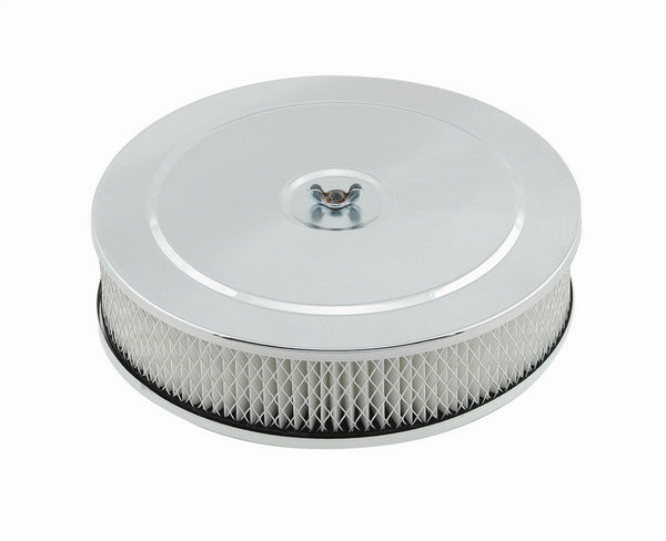 9in Chrome Air Cleaner
