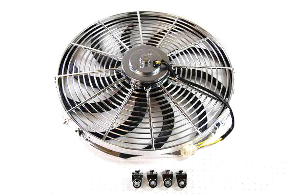 16In Electric Fan Curved Blades