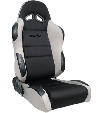 Sportsman Racing Seat - Right - Gray Velour