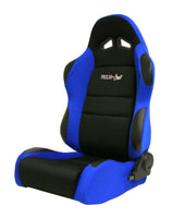 Sportsman Racing Seat - Left - Blue Velour