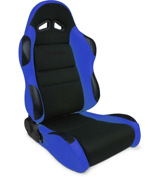 Sportsman Racing Seat - Right - Blue Velour