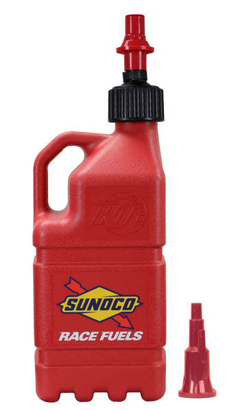Red Sunoco Race Jug w/ Fastflo Lid & Vehicle