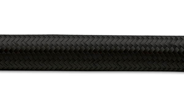 2ft Roll -10 Black Nylon Braided Flex Hose