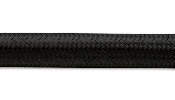 Black braided hose