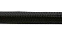 Black braided flex hose