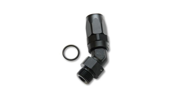 Male -6AN x 3/4-16   45 Degree Hose End Fitting