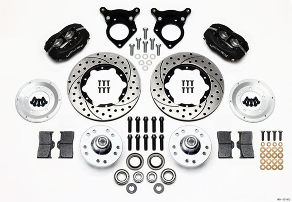 P/S Front Kit 87-93 Mustang 10.75in Rotor