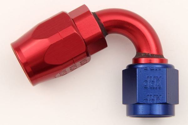 Blue / red hose end fitting