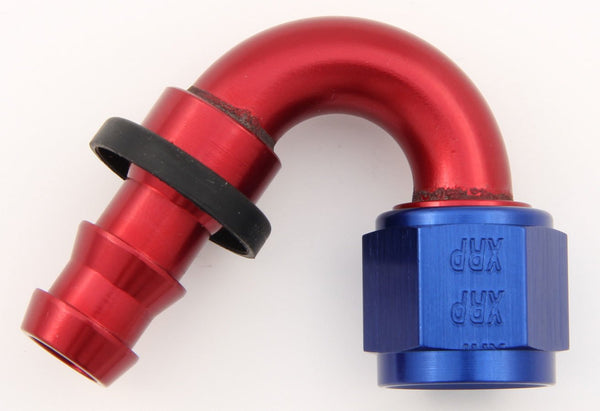Blue/red hose end